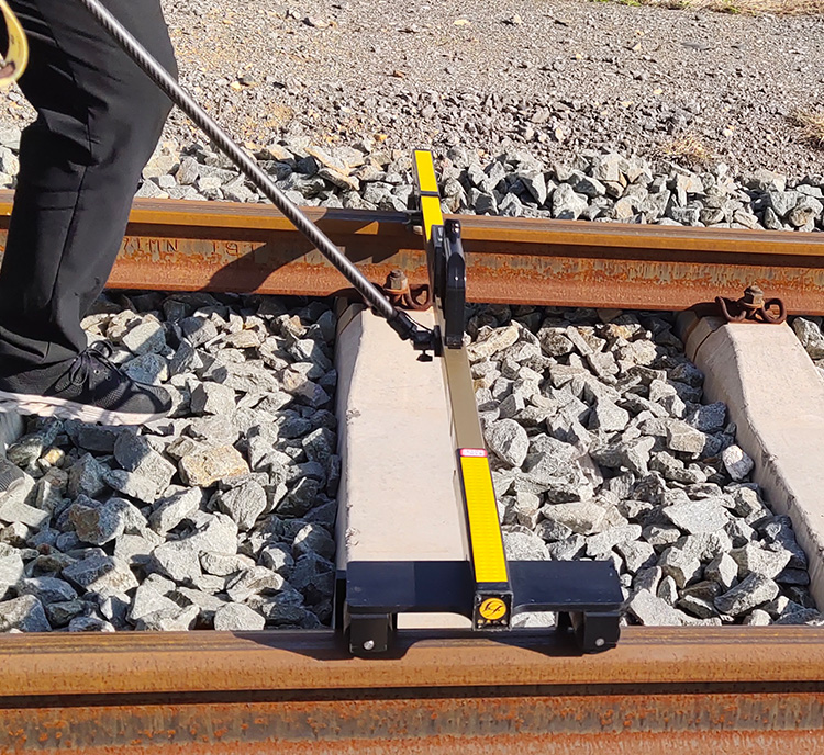 Portable Railway Digital Rolling Track Gauge for Track Geometry ...